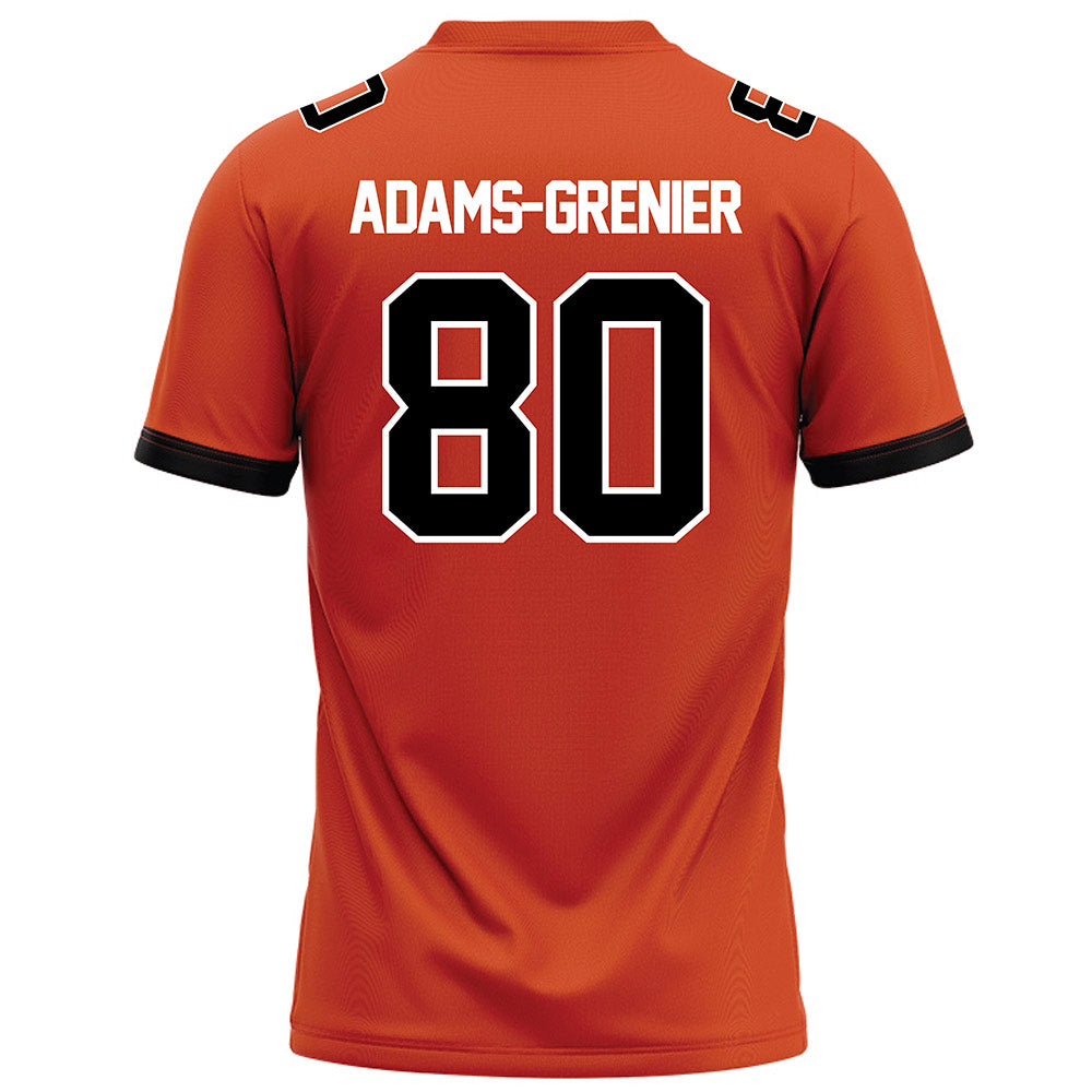 Campbell - NCAA Football : Dawson Adams-Grenier - Orange Football Jersey-1