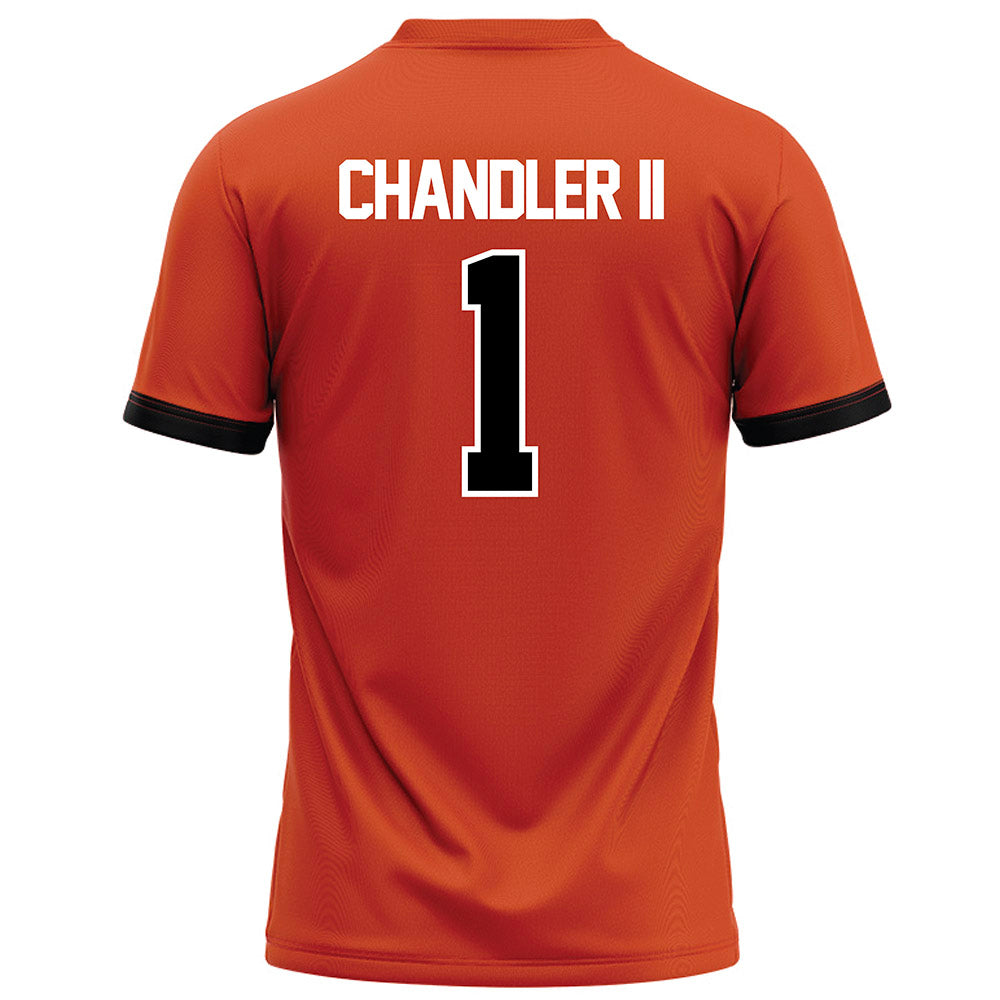 Campbell - NCAA Football : Michael Chandler II - Orange Football Jersey