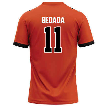 Campbell - NCAA Football : Ebenezer Bedada - Orange Football Jersey-1