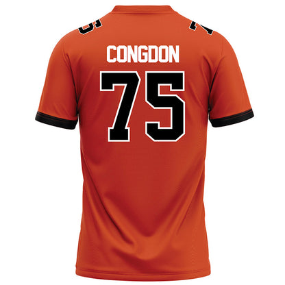Campbell - NCAA Football : Dylan Congdon - Orange Football Jersey-1