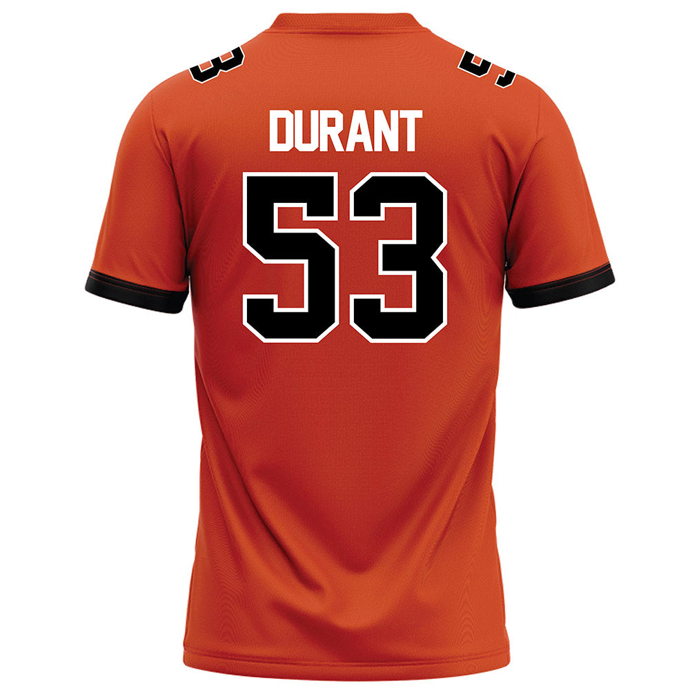 Campbell - NCAA Football : Kameron Durant - Orange Football Jersey-1