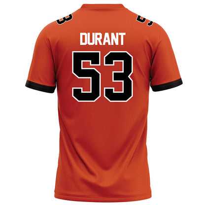 Campbell - NCAA Football : Kameron Durant - Orange Football Jersey-1