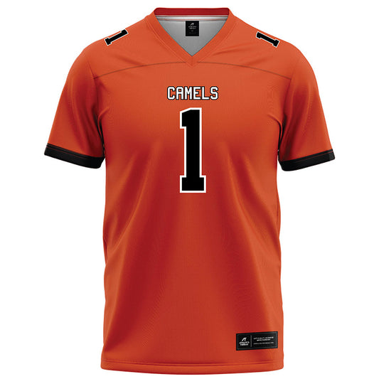 Campbell - NCAA Football : Lamagea McDowell - Orange Football Jersey