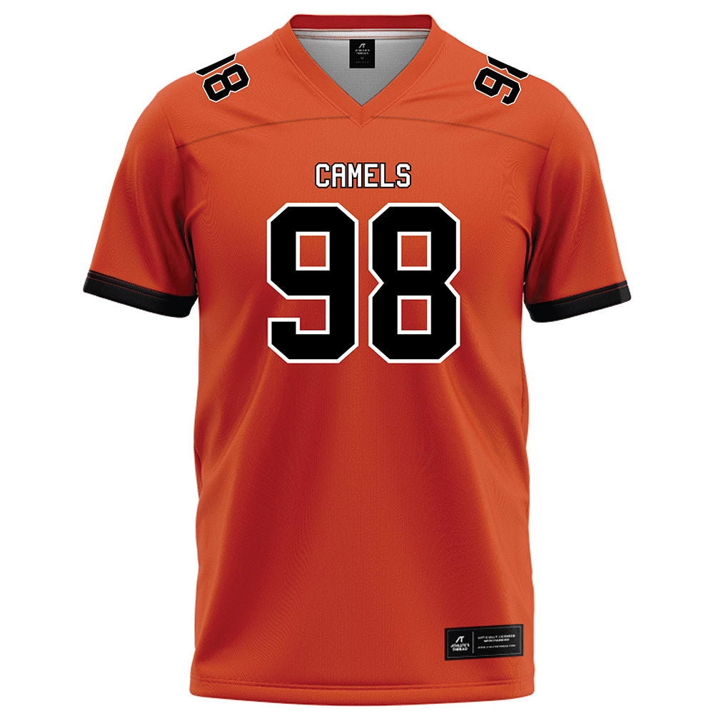 Campbell - NCAA Football : Jordan Jones - Orange Football Jersey-0