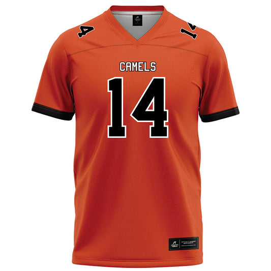 Campbell - NCAA Football : Rashawn Carr - Orange Football Jersey