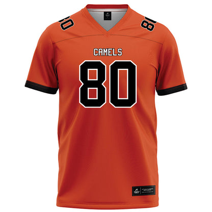 Campbell - NCAA Football : Dawson Adams-Grenier - Orange Football Jersey-0