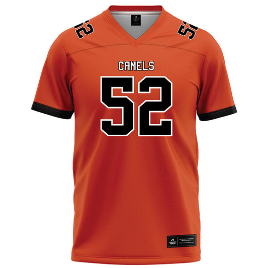 Campbell - NCAA Football : Dante Jones - Orange Football Jersey-0