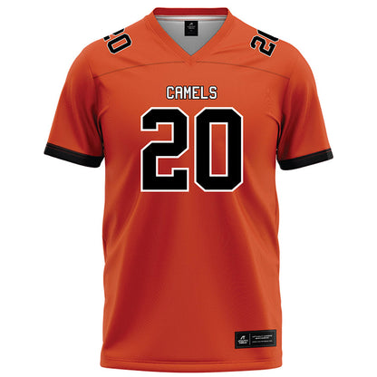 Campbell - NCAA Football : AJ Benton - Orange Football Jersey-0