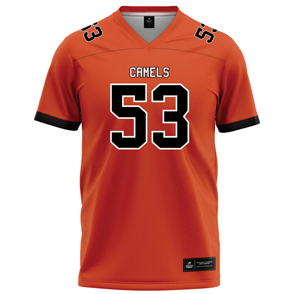 Campbell - NCAA Football : Kameron Durant - Orange Football Jersey-0