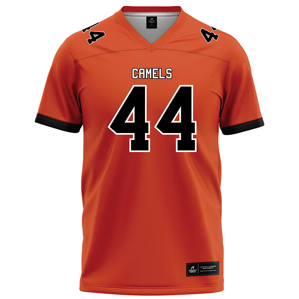 Campbell - NCAA Football : Landon Sargent - Orange Football Jersey-0