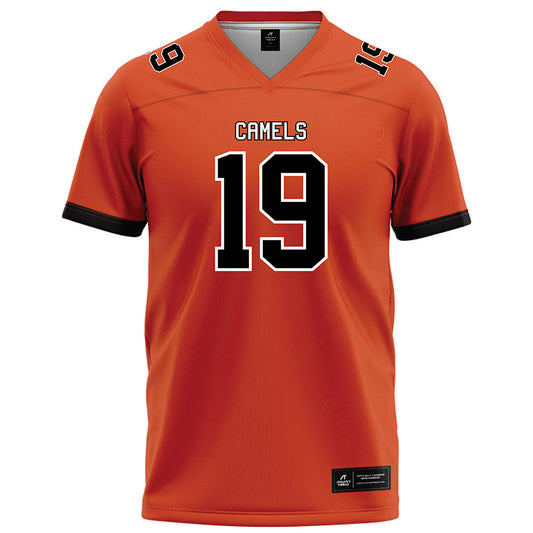 Campbell - NCAA Football : Chinua Ezeigbo - Orange Football Jersey-0