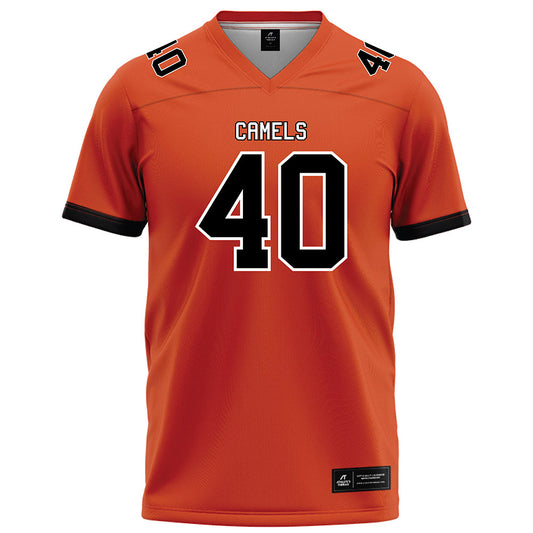 Campbell - NCAA Football : Bobby Walchak - Orange Football Jersey