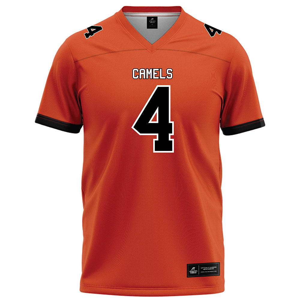 Campbell - NCAA Football : Chase Arrington - Orange Football Jersey-0