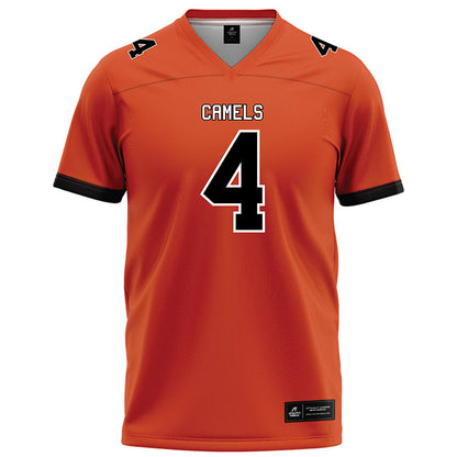 Campbell - NCAA Football : Chase Arrington - Orange Football Jersey-0