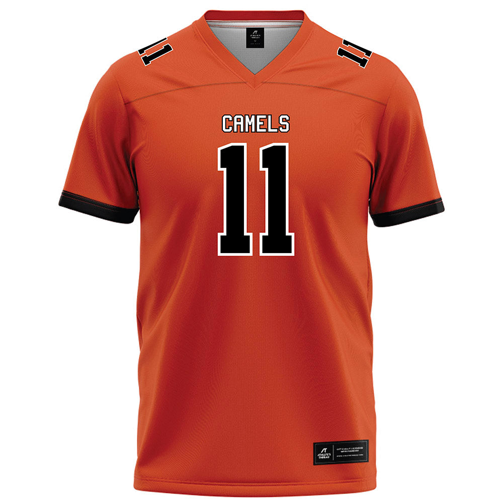 Campbell - NCAA Football : Chase Wilkens - Orange Football Jersey-0