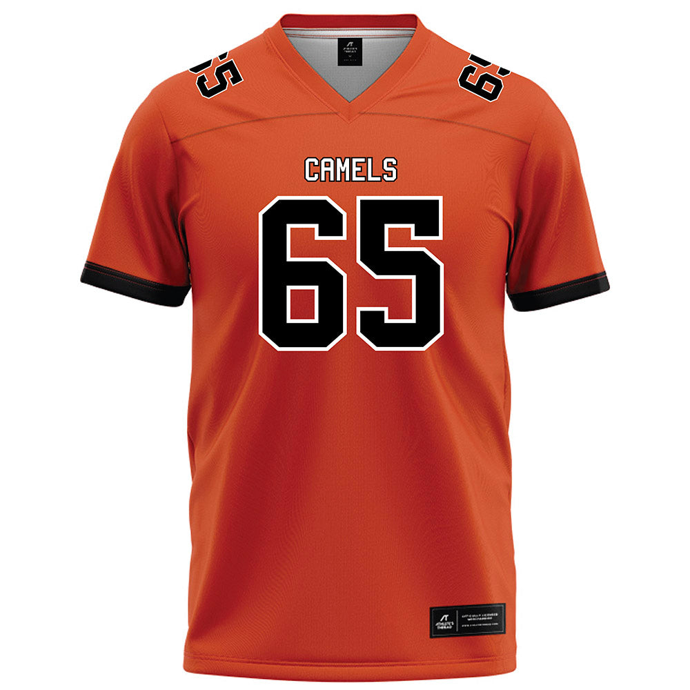 Campbell - NCAA Football : Carver Banker - Orange Football Jersey-0