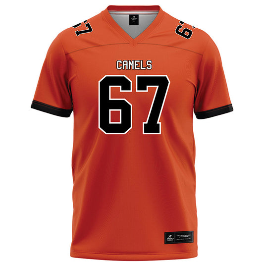 Campbell - NCAA Football : Cole Young - Orange Football Jersey