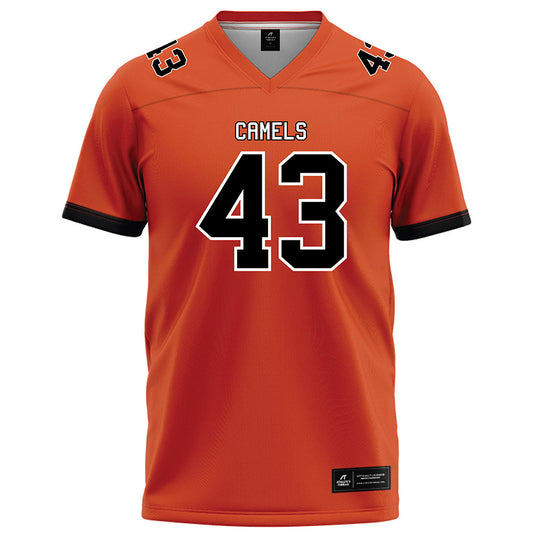 Campbell - NCAA Football : Logan Livermon - Orange Football Jersey