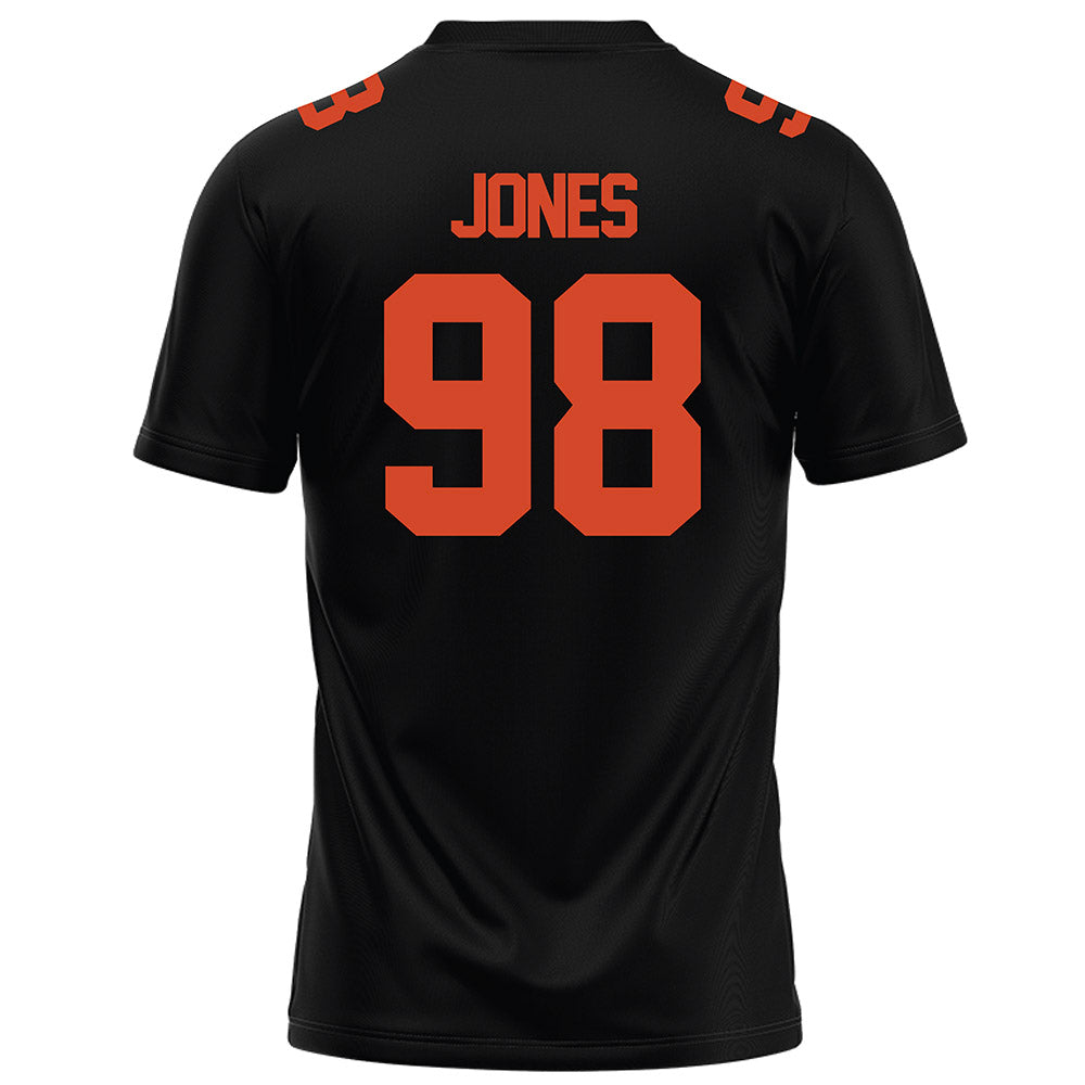 Campbell - NCAA Football : Jordan Jones - Black Football Jersey-1