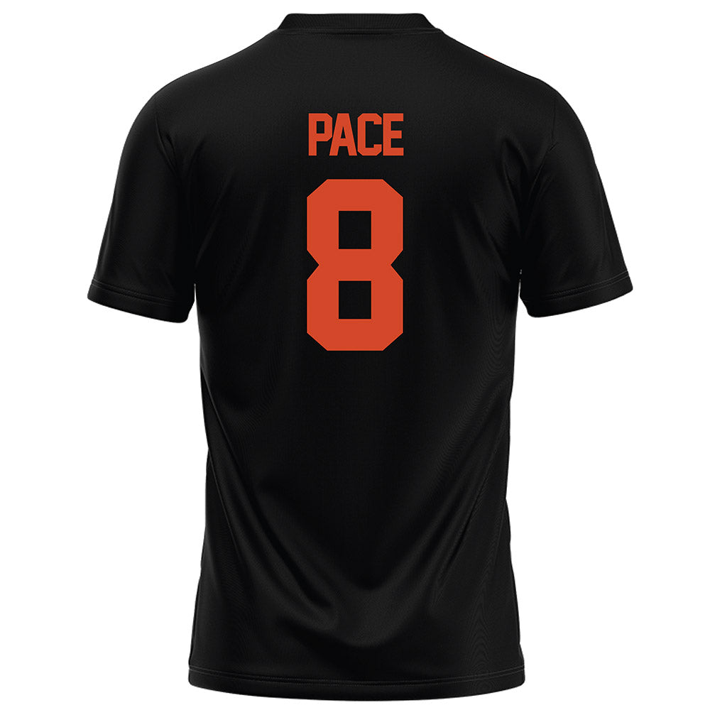 Campbell - NCAA Football : Jojo Pace - Black Football Jersey-1