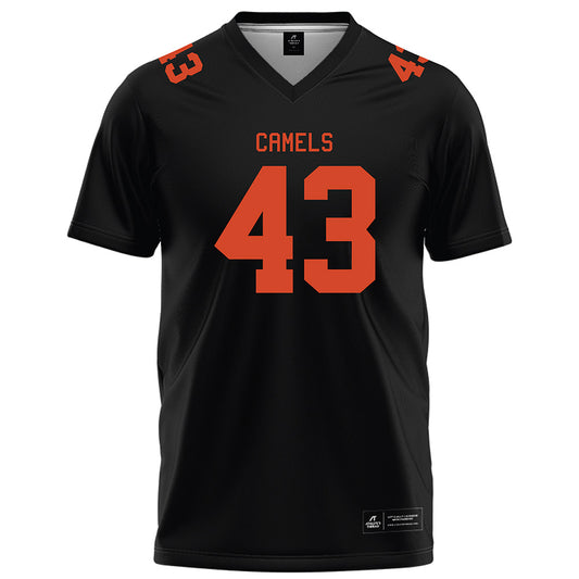 Campbell - NCAA Football : Logan Livermon - Black Football Jersey