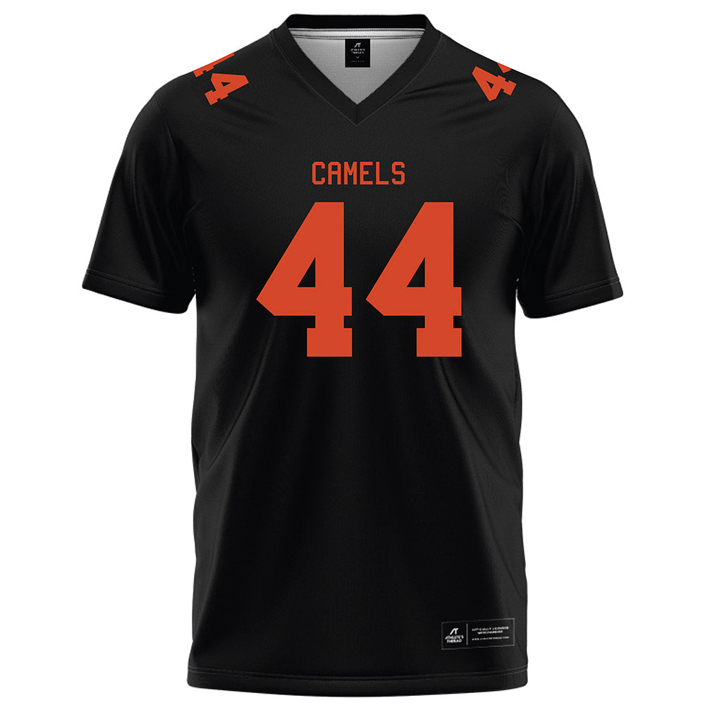 Campbell - NCAA Football : Landon Sargent - Black Football Jersey-0