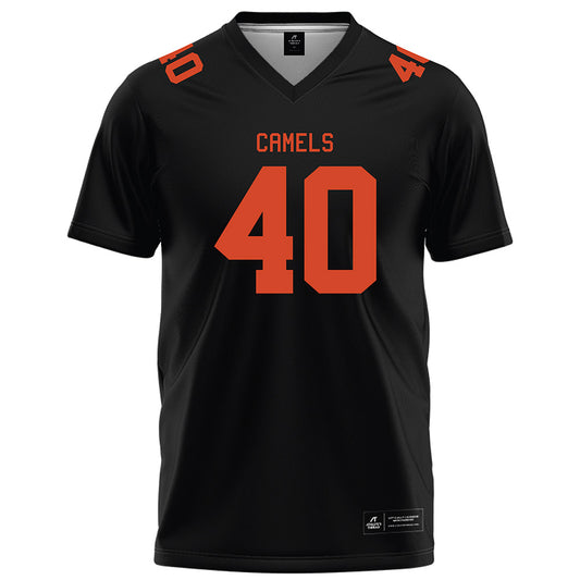 Campbell - NCAA Football : Bobby Walchak - Black Football Jersey