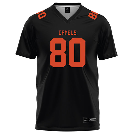 Campbell - NCAA Football : Dawson Adams-Grenier - Black Football Jersey-0