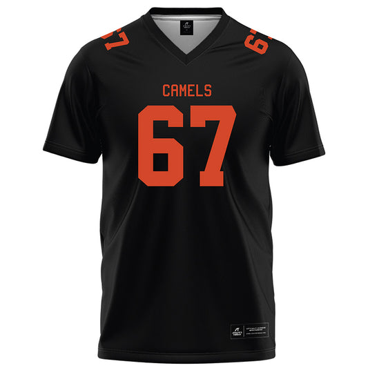 Campbell - NCAA Football : Cole Young - Black Football Jersey