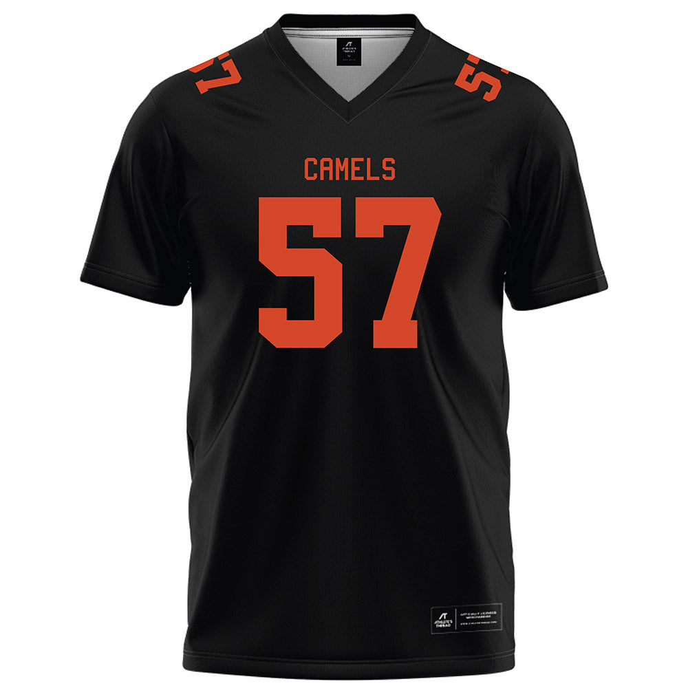 Campbell - NCAA Football : Jayden Colvin - Black Football Jersey-0