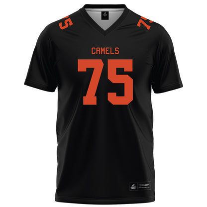 Campbell - NCAA Football : Dylan Congdon - Black Football Jersey-0