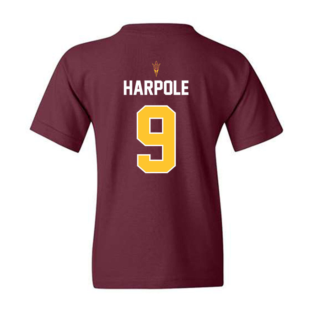 Arizona State - NCAA Football : Cameron Harpole - Replica Shersey Youth T-Shirt-1
