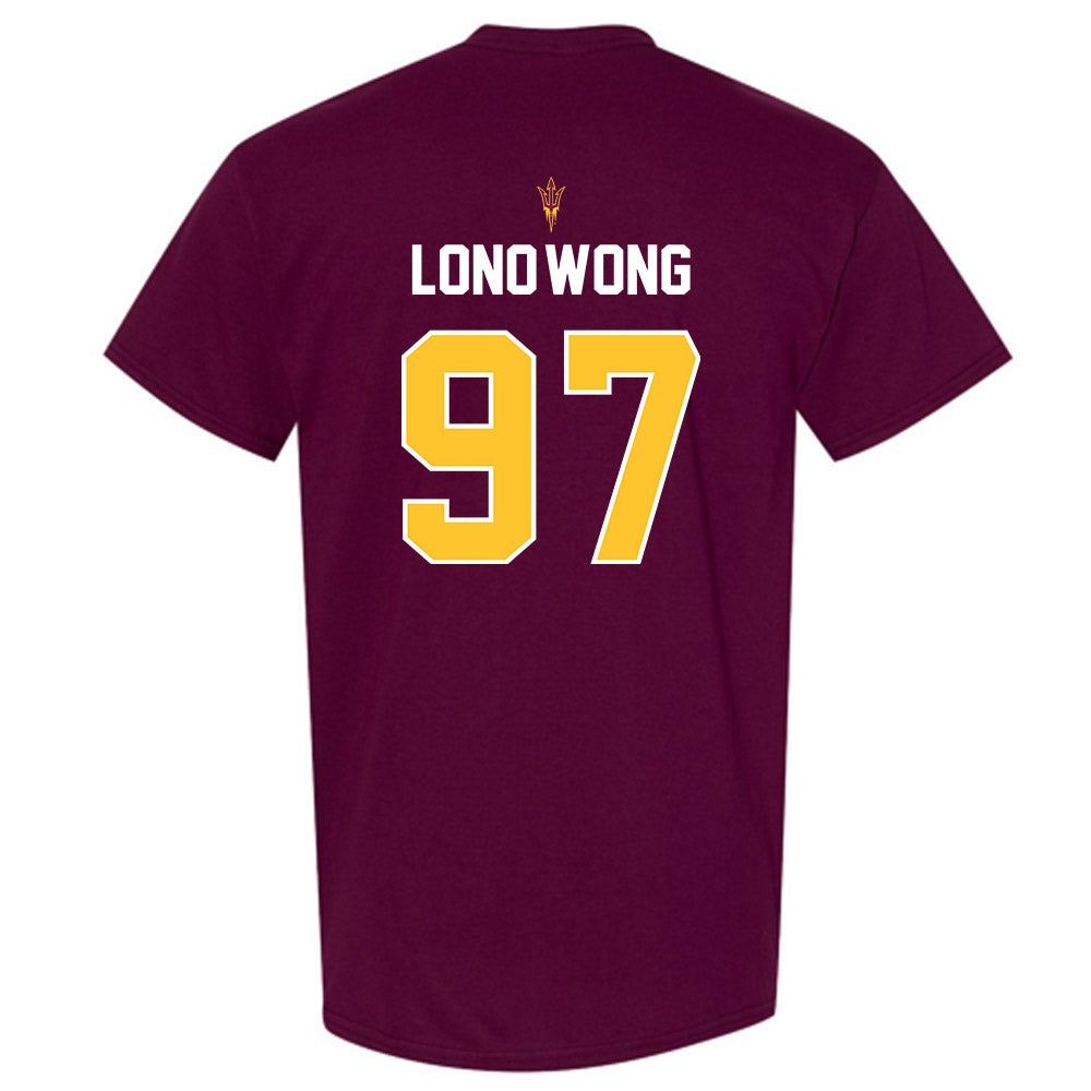 Arizona State - NCAA Football : Blazen Lono-Wong - Replica Shersey T-Shirt-1