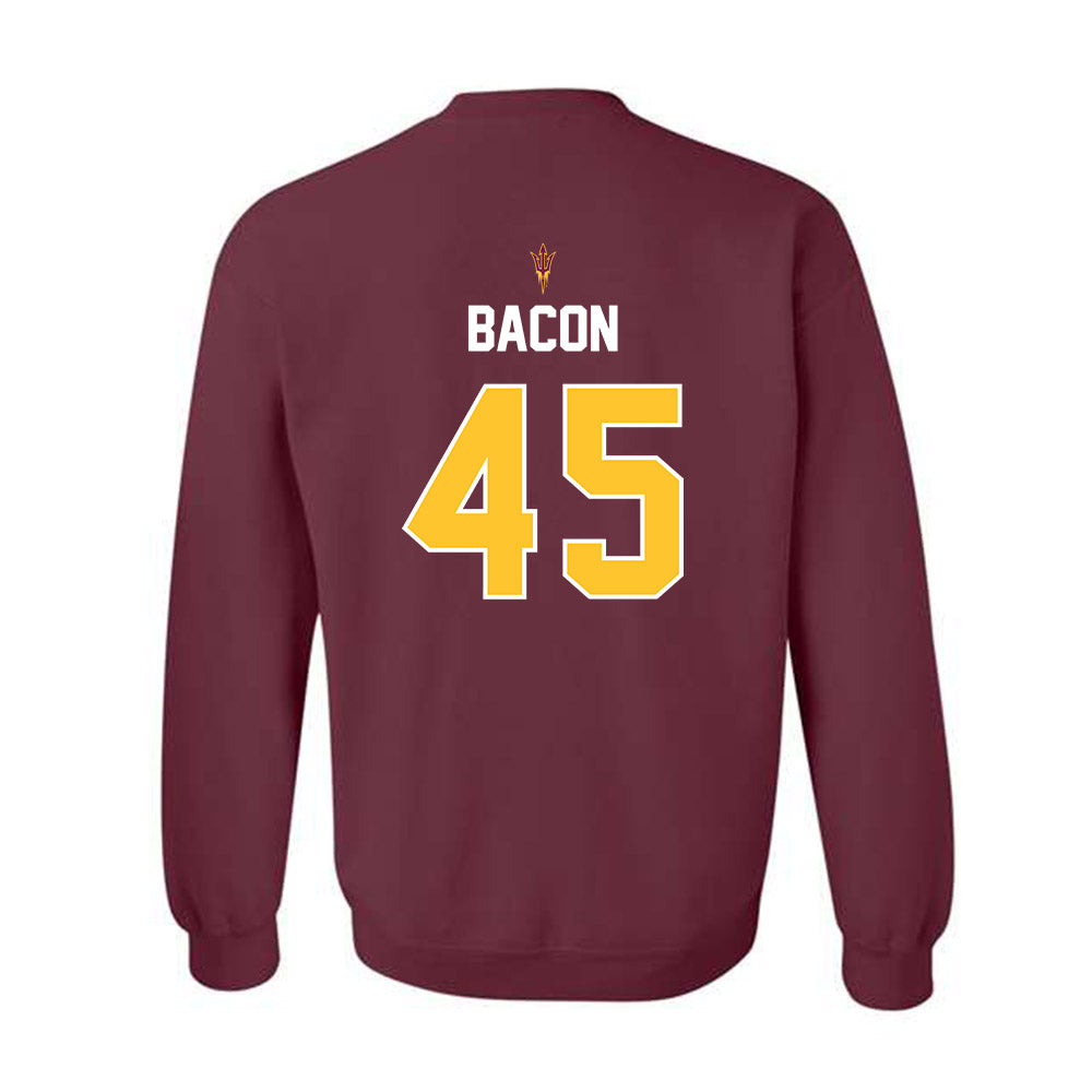 Arizona State - NCAA Football : Tristan Bacon - Replica Shersey Crewneck Sweatshirt-1