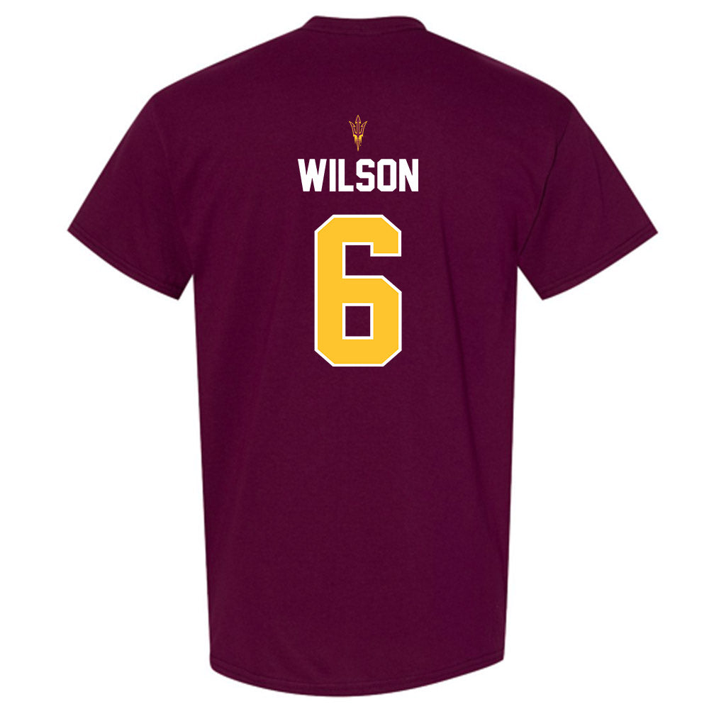 Arizona State - NCAA Football : Adrian Wilson - Replica Shersey T-Shirt-1