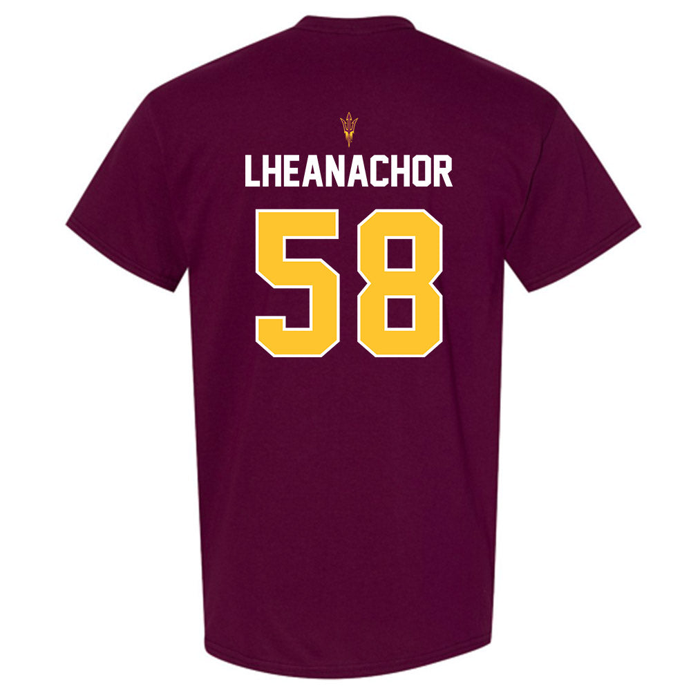 Arizona State - NCAA Football : Maxwell Lheanachor - Replica Shersey T-Shirt-1