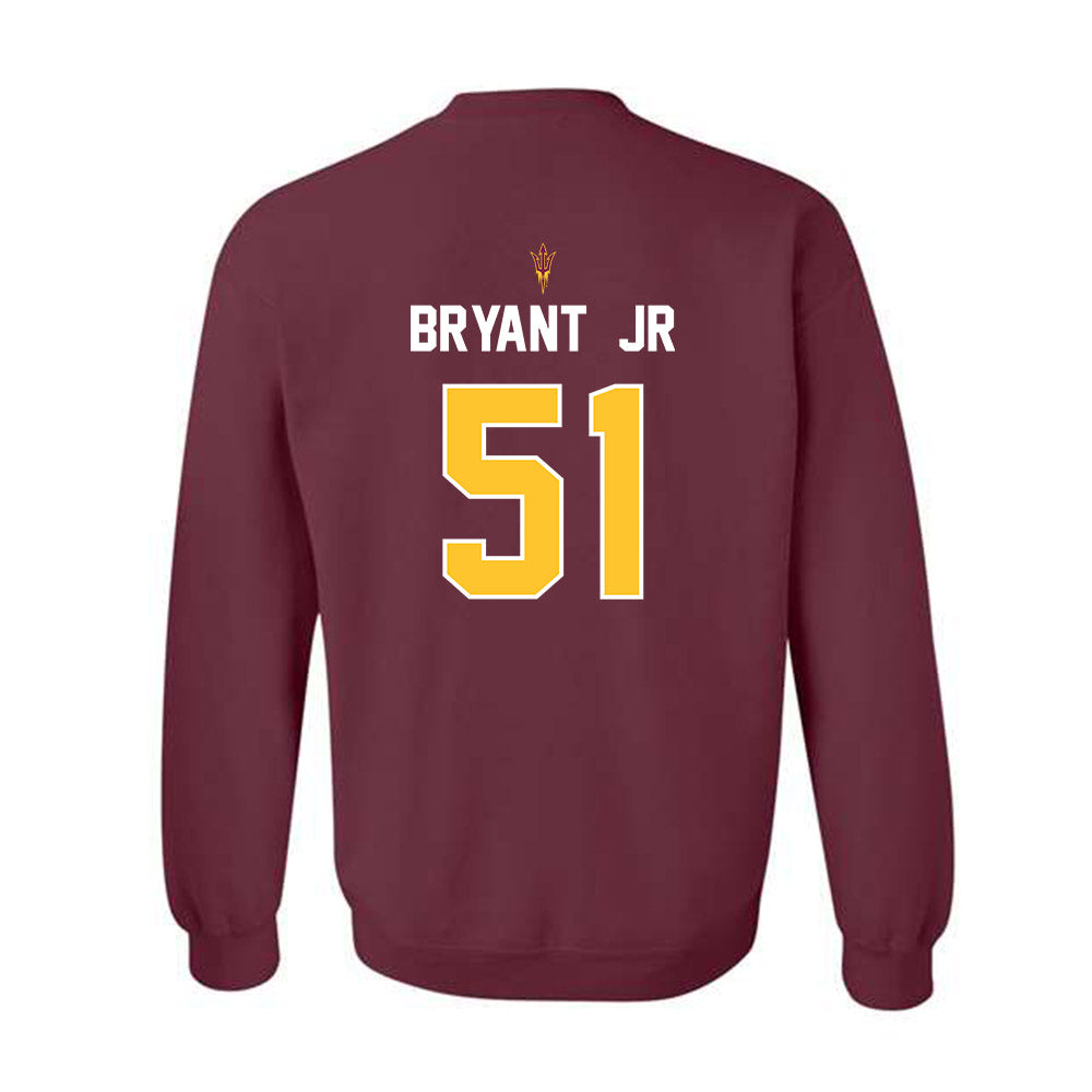 Arizona State - NCAA Football : Desean Bryant Jr - Replica Shersey Crewneck Sweatshirt-1