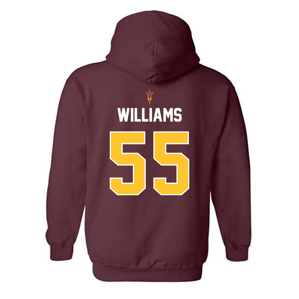 Arizona State - NCAA Football : Ramar Williams - Replica Shersey Hooded Sweatshirt