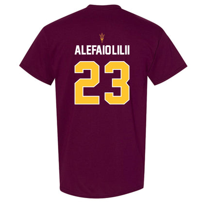 Arizona State - NCAA Football : Benjamin Alefaio-Lilii - Replica Shersey T-Shirt-1