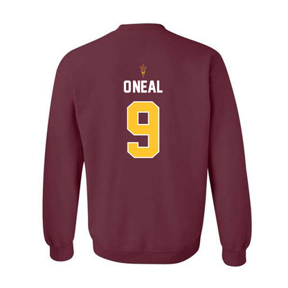 Arizona State - NCAA Football : Elijah O'Neal - Replica Shersey Crewneck Sweatshirt-1
