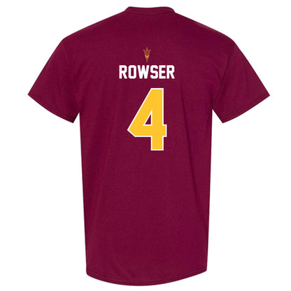 Arizona State - NCAA Football : Myles Rowser - Replica Shersey T-Shirt-1