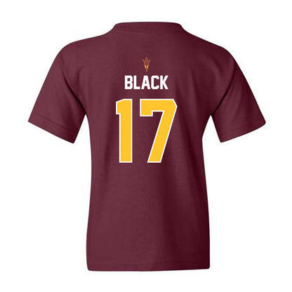 Arizona State - NCAA Football : Kaleb Black - Replica Shersey Youth T-Shirt