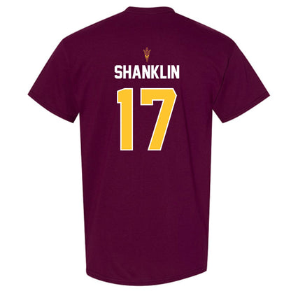 Arizona State - NCAA Football : Joshua Shanklin - Replica Shersey T-Shirt-1