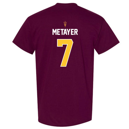 Arizona State - NCAA Football : Chamon Metayer - Replica Shersey T-Shirt-1