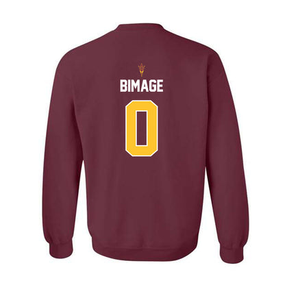 Arizona State - NCAA Football : Rodney Jr Bimage - Replica Shersey Crewneck Sweatshirt-1