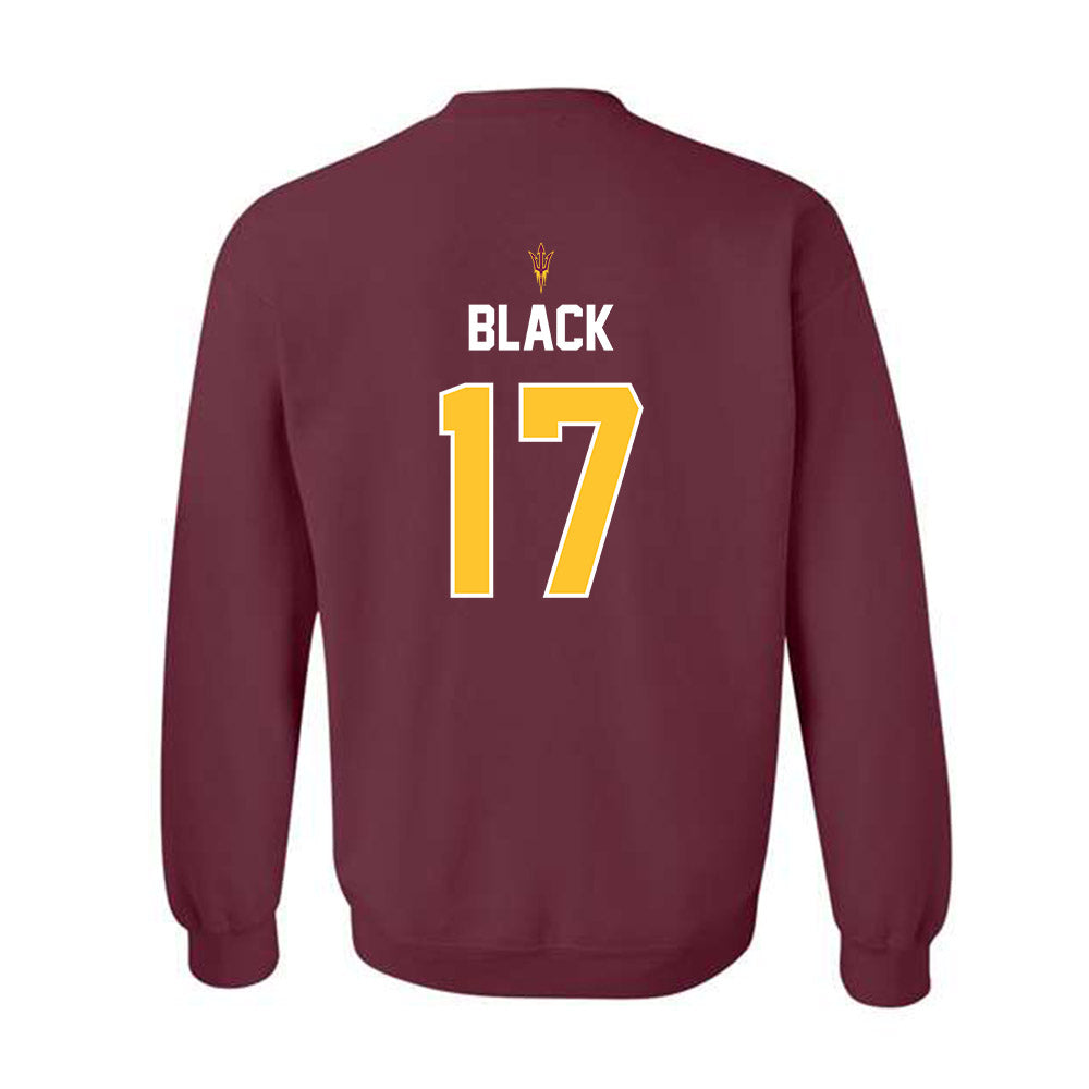 Arizona State - NCAA Football : Kaleb Black - Replica Shersey Crewneck Sweatshirt