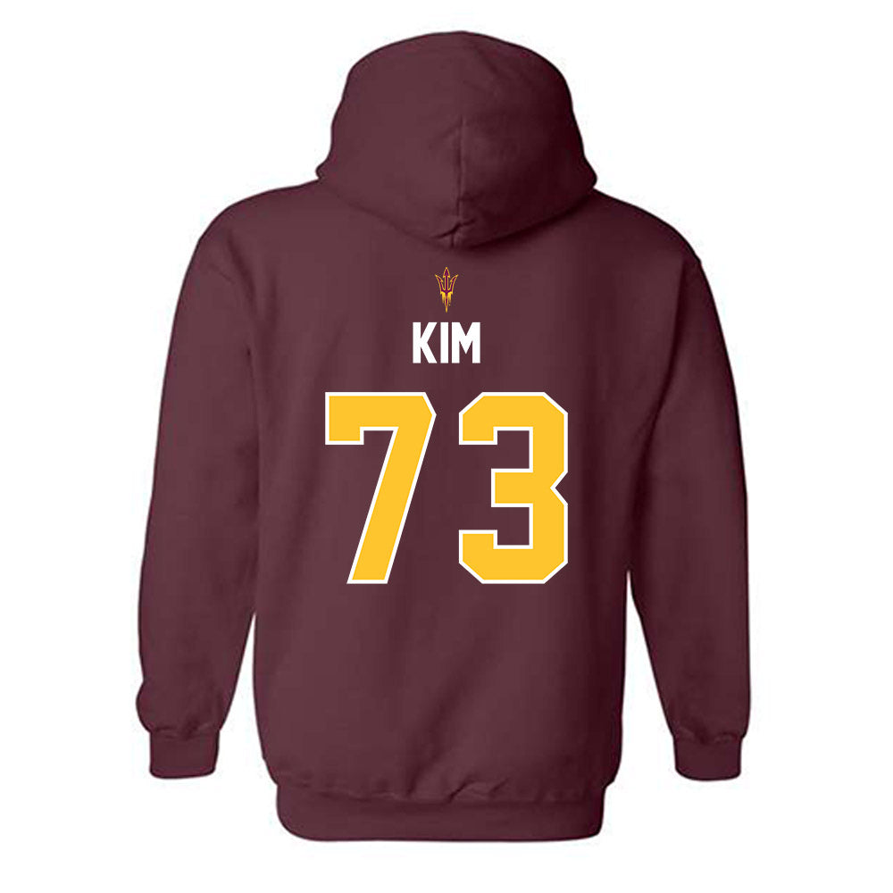 Arizona State - NCAA Football : Terrell Kim - Replica Shersey Hooded Sweatshirt