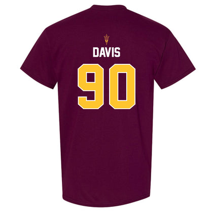 Arizona State - NCAA Football : Cade Davis - Replica Shersey T-Shirt-1