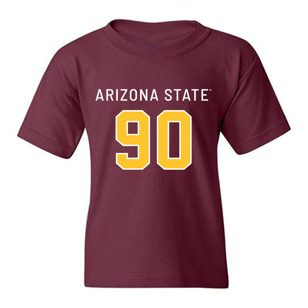 Arizona State - NCAA Football : Cade Davis - Replica Shersey Youth T-Shirt-0