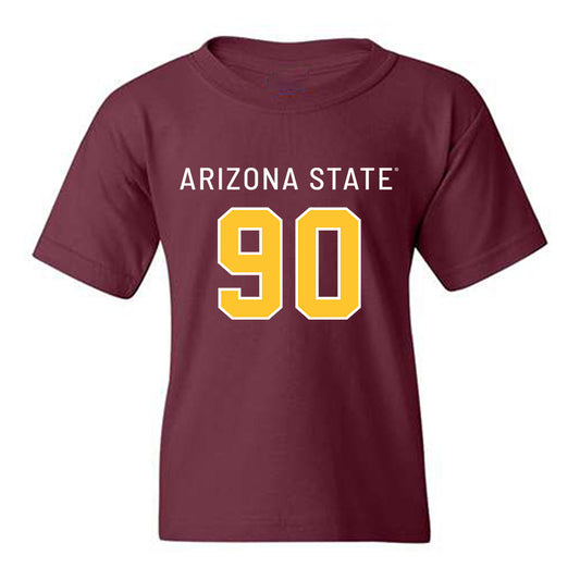 Arizona State - NCAA Football : Cade Davis - Replica Shersey Youth T-Shirt-0